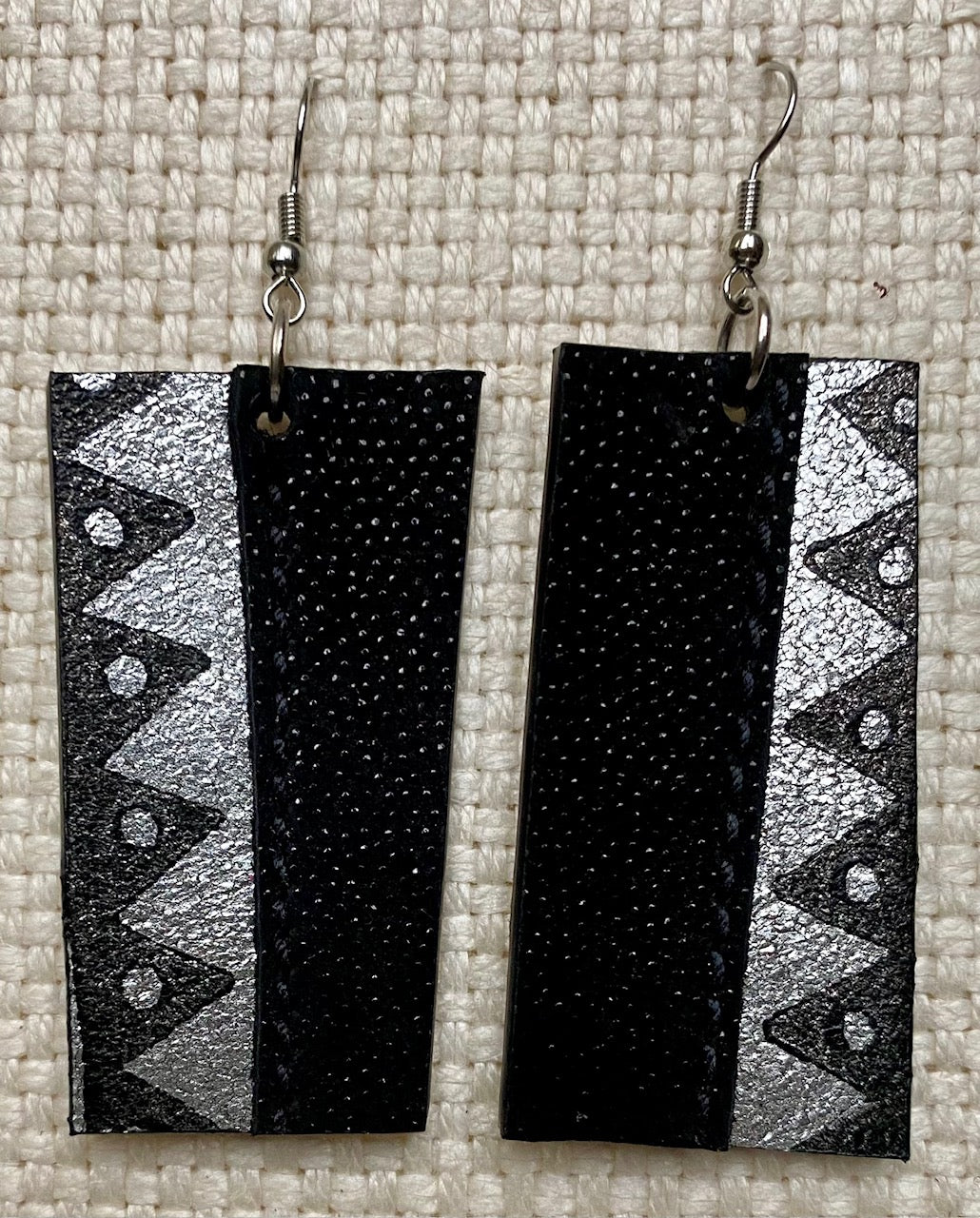 Leather Earrings 2 inches