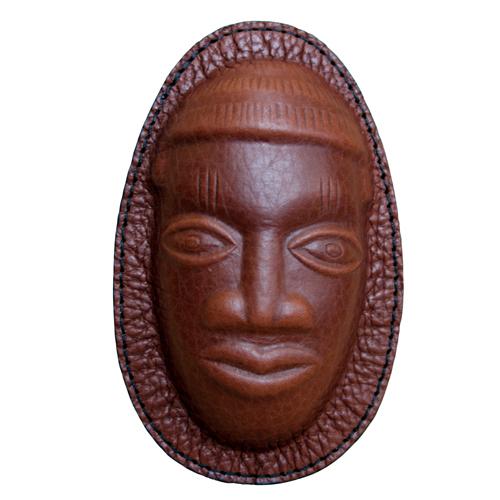 Benin Hip Mask Pouch