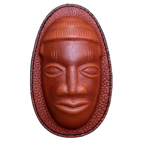 Benin Hip Mask Pouch