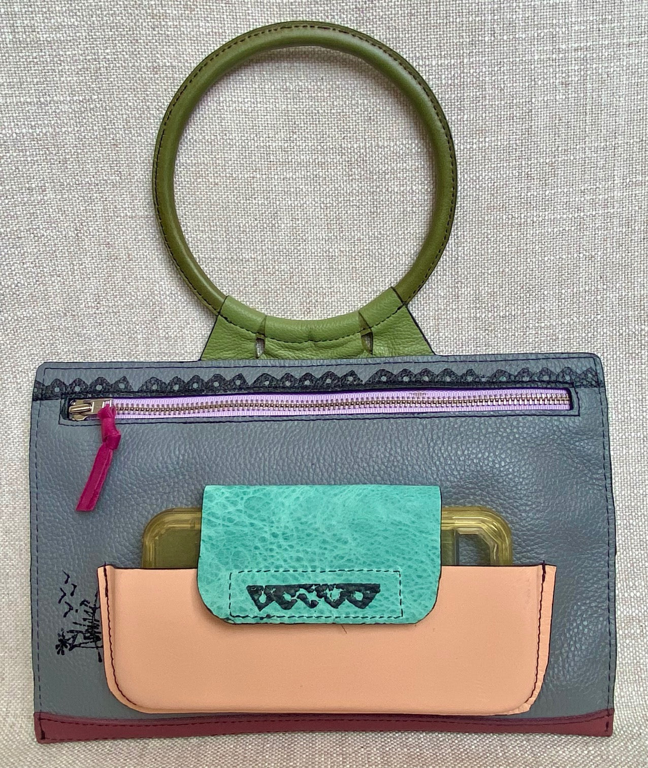 Ring Handle  Bag